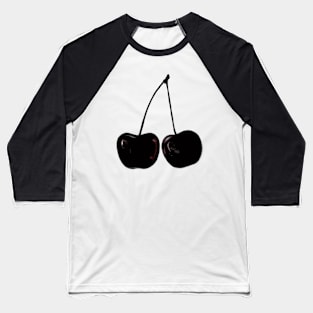 Black Cherries Baseball T-Shirt